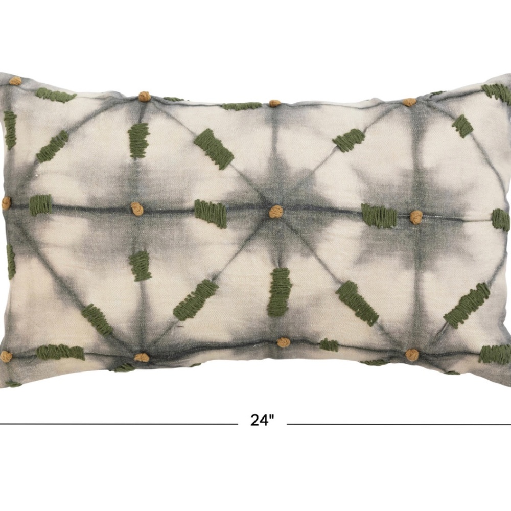 Creative coop lumbar pillow